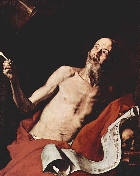 Jusepe de Ribera Hieronymus Germany oil painting art